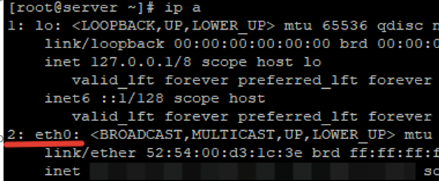 change network interface from ens3 to eth0 on centos or rhel linux