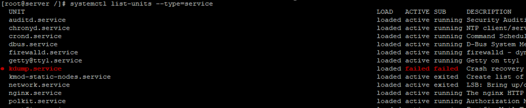 systemctl list-units —type=service - list loaded daemons in linux
