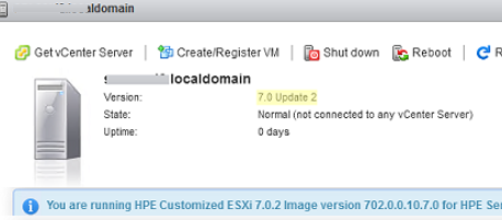 upgrade vmware esxi to new version