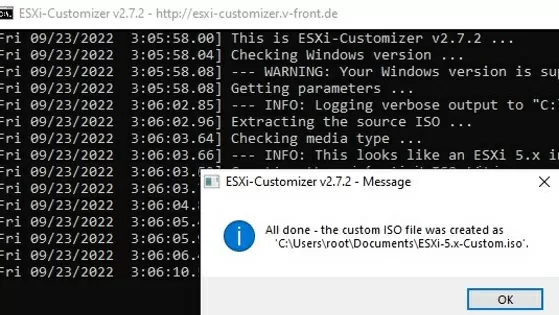 inject drivers to esxi install image via gui